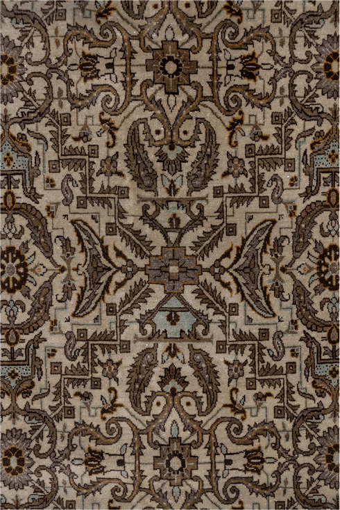 Antique Tabriz Area Rug (7' x 11')